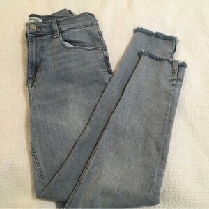 Kensie VintageLuxe Light Blue Ankle Jeans The Kelsey High Rise Skinny Size‎ 6/26